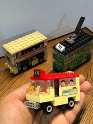 非LEGO 香港巴士模型 7-11 蠟筆小新