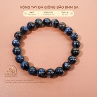 Jade Dan Tam - Storm Stone Bracelet 8mm 5A - Water Element & Wood Element