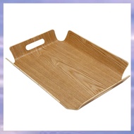 (ECRW) Luxury Desk Table Bamboo In Bed Bread Wooden Tray Wood Fruit Breakfast Food Cake Coffee Tea S