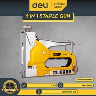 Deli Tools Staples Tembak / Stapler Gun  Tacker 4 in 1 DL238004