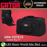 Gator GPA-TOTE Padded Heavy Duty Speaker Tote Bag - 8 10 12 15 Inch (GPA TOTE)