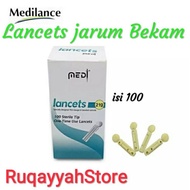 Blood Lancet Medical Cupping Needle 21g 100 Pcs Original Disposable