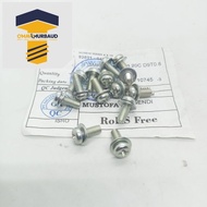 Original M4X12 BOLT 7 M4 BOLT 1 CM DOUBLE RING CARBURETOR BOLT ORI BOLT