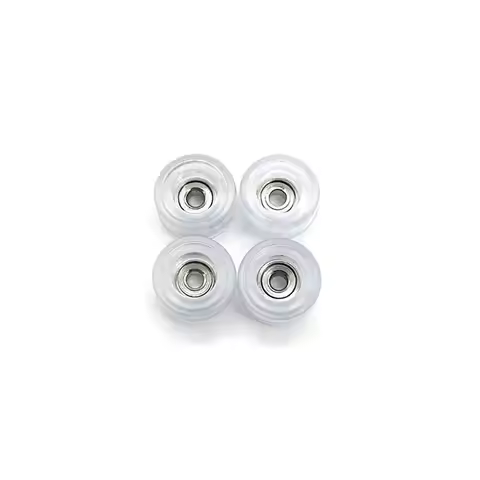 4Pcs Durable Professional Bearing Wheel Urethane PU Metal Fingerboard Wheels CNC Mini Finger Skate B