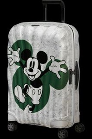 開學優惠 Samsonite C-LITE SPINNER 69/25 DISNEY 25吋 升級超輕貝殼 中型托運箱 米奇 歐洲製造 C LITE 搵喼More易