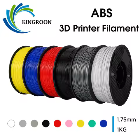 3D Printer Filament ABS 1.75mm 1kg/2.2lb ABS Plastic Consumables Material for 3D Printer and 3D Pen 