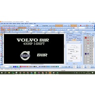 HP B11R 450HP 430 Bus Jacket Computer Embroideryhp