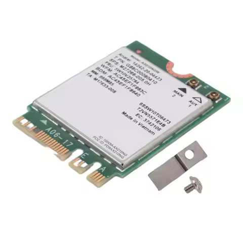 A12E-AX210 AX210NGW Network Card M.2 NGFF 2.4Ghz/5G WI-FI 6E 2400Mbps Wifi Card 802.11Ax Bluetooth 5