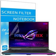 i-Tensodo 2 Pack Pelindung Skrin Anti Silau Serasi dengan Laptop Gaming ASUS ROG/TUF 16 inci, Zephyr