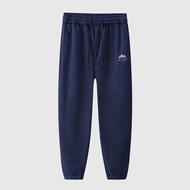 กางเกงขายาว Jogger ผ้าฟลีซกางเกงเรียกเหงื่อผู้ชายฤดูหนาวแนวสปอร์ตมีแปรงสำหรับผู้ชายกางเกงวอร์มขนาดให