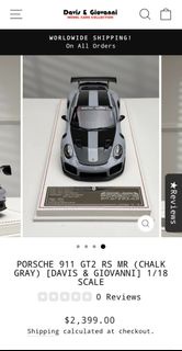 Davis & Giovanni Porsche 911 GT2 RS MR