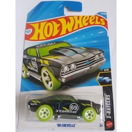 Hotwheels 69 Chevelle Black 26C