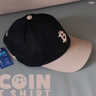 Excellent 3D embossed premium Bitcoin hat, Binance, Cointshirt, Ethereum, ETH, MEXC, Bybit, Gate
