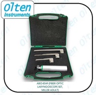 ENT DIAGNOSTIC SET FIBER OPTIC Laryngoscope Set (Miller) Adult/ Pedia OLTEN INSTRUMENTS Premium
