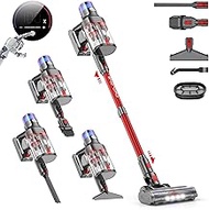 V15 Pro Max Stick Vacuum Cleaner Wireless,58KPa 600Watt Vacuum Cleaner, 75 Minutes Runtime and Recha