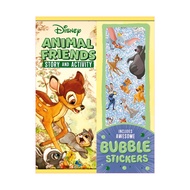 Disney Frozen The Ice Games Bubble Stickers For Kids Story & Activity Book