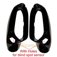 Suitable for Audi A6 C7 C7.5 4G S6 Rearview Mirror Shell Mirror Cover Bright Black Paint 2012 2015 2