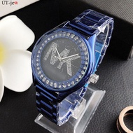 MK Watch For Women Fahion Rhinestones Dial Casual Watch Stainless Steel Watch Strap Quartz Watch For