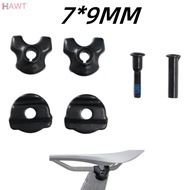high quality [ HAWT ] Bike Seatpost Clamp for Carbon Saddle Rails 7x9/7x7mm Bicycle Oval/Round Clip