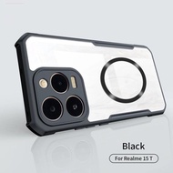 Realme 15T Wireless Charging Phone Case for Realme 15 15T 14 13 12 Pro+ Plus 12X 14T 14X 5G 4G Magne