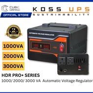 KOSS AVR HDR PRO 1000+ 1000VA / HDR PRO 2000+ 2000VA / HDR PRO 3000+ 3000VA /  HDR PRO 1000  AUTOMAT