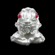 หมายเลข 999 กบกินเดือนจิ๋ว รุ่นแรก หลวงปู่ครูบาวิมะละ สหายธรรมครูบาออต้นตำหรับอันโด่งดังจากดอยจอมแวะ