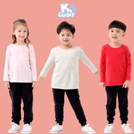 K'S CLOSET Cotton Long Sleeve Shirt for Boys and Girls (1-9 years old) E003TEF