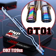 Colt T120ss header 432 lilitan muffler berjajar