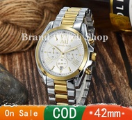 MICHAEL KORS Watch For Men Two Tone Watch Original Pawnable Gold MK Watch For Women Original MICHAEL KORS Watch For Couple Pawnable Original Gold MK Watch Pawnable Original Gold MK Watch For Women Authentic Pawnable MK Watch For Men Original Waterproof