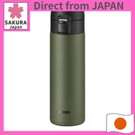 TIGER Stainless Steel Vacuum Insulated One-Touch Lightweight Water Bottle, Thermal Travel Mug Keeps 