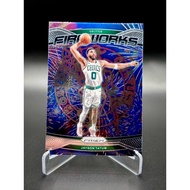 Panini Nba Card 24-25 Prizm Jayson Tatum Fire Works