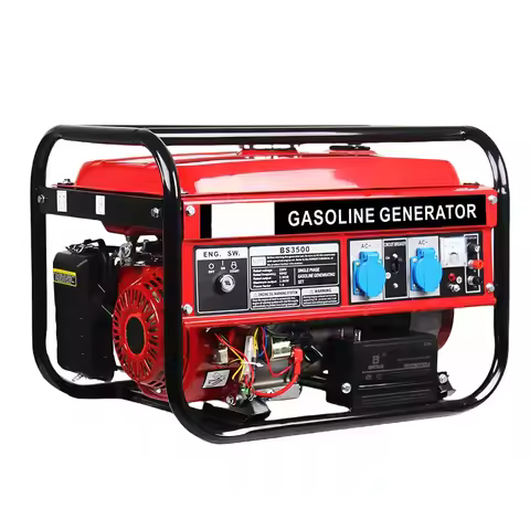 Seasummer BS3500 Portable Small Home Generator 3.0kw Gasoline Generator 170F Engine Gasoline Generat