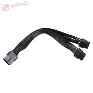 [READY STOCK] PSU Extension Cable for Computer Adaptor 20cm Power Adapter (6+2)pin 8Pin Y-Splitter Extention Power Cable