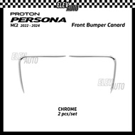 Proton Persona VVT MC2 2022 - 2024 Front Bumper Canard Side Trim Frame Bodykit Accessories 2023
