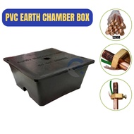 7" x 7 " PVC Earth Chamber with Cover PVC Link PVC Earth Chamber Plastic Grounding Box