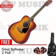 Yamaha Folk Acoustic Guitar F-310 F310 F 310 F310TBS + Softcase & 2 Picks