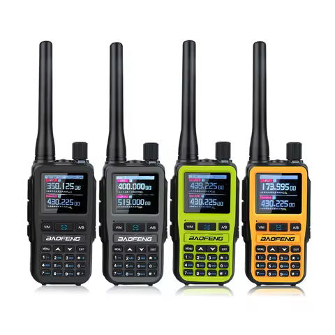 2PCS Baofeng UV-5R Mini Walkie Talkie, 5W Dual Band Dual PTT Air Band RX VOX FM Amateur Radio, Compa