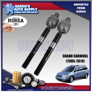 Inner Ball Joint / Rack End Set For Grand Carnival (Sedona) , (2005-2014) , Brand New , Replacement