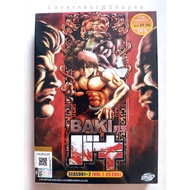 Anime DVD Baki 刃牙 Season 1+2 Vol. 1-39 End