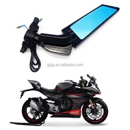 Brand new Mirror Motorcycle Stealth LED Rearview Side Mirror Universal Fit Racing Bike Cf Moto 450 C