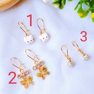 anting xuping lapis emas