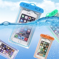 Microcase ซองกันน้ำ พร้อมสายคล้องคอ for Realme,Vivo, Oppo, iPhone XR, XS MAX, SAMSUNG S10+, Huawei P30 Dry Bag Waterproof Phone Bag Case Waterproof Case Bag Mobile Phone Pouch 6.5 inch for iPhone X, Xiaomi mi 9