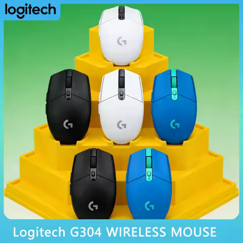 Logitech G304/G305 LIGHTSPEED Gaming Mouse, HERO 12K, 12,000 DPI, 6 Buttons, 250h, G HUB Compatible