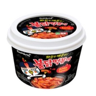 SAMYANG Buldak Tteokbokki 185g x 4 – Spicy & Chewy Instant Rice Cake