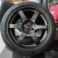 BKFD Volks Racing TE37 Saga 18" Sports Rims