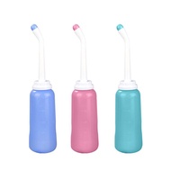 Holiday discounts 500Ml Sprayer Personal Cleaner Hand Held Seat Toilet Bidet Tackle Hygiene Washing Travel EVA Portable Bottle Enema Vaginal Clean