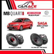 MB QUART Speaker Saga VVT Plug and Play Speaker PNP Front Rear Door 6 inch Speaker Proton Saga 2016-