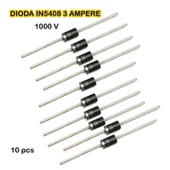 (10pcs) IN 5408 Diode 3 Ampere Diode DIODE IN 5408 Original