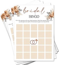 Bridal Shower Games 30 Guests, Find The Guest Bingo Game Cards Wedding Shower Games, Boho Wedding Ga