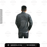Moontjin - Jaket Kulit Garut Seri Bordir Indian Exclusive Biker